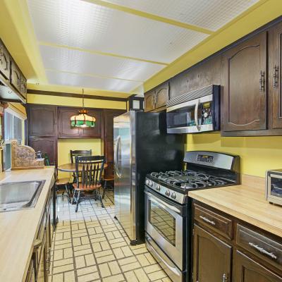 Kitchen of 4 Bedroom Dream Home on a Corner Lot in Staten Island New York Awaits You