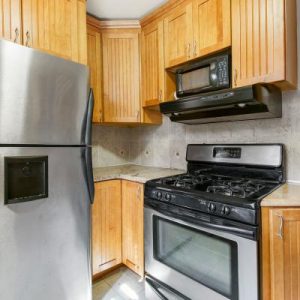 Kitchen in apartment for sale in St. George Staten Island New York