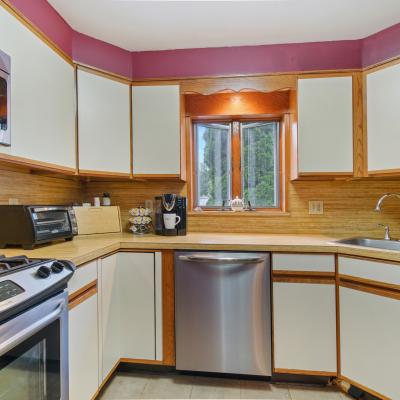 Kitchen of Handsome ''American Foursquare'' Colonial for sale -- Staten Island, New York