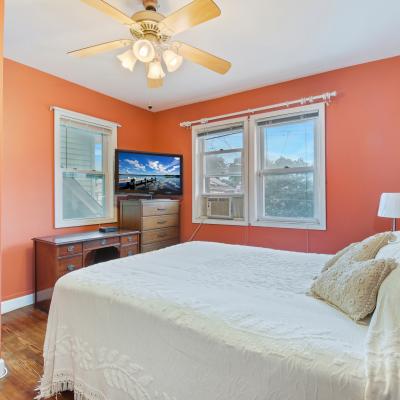 Bedroom of Handsome ''American Foursquare'' Colonial for sale -- Staten Island, New York