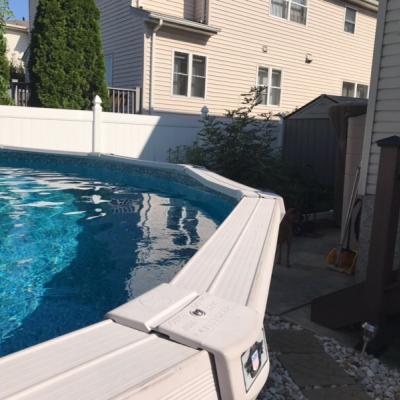 Pool of Stunning Two Family for sale in Dongan Hills, Staten Island, NY