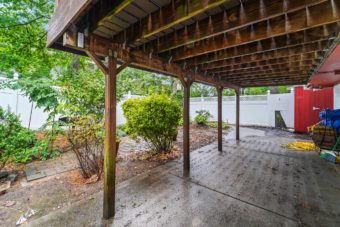 Deck & Yard -- Lighthouse Hill home for sale!