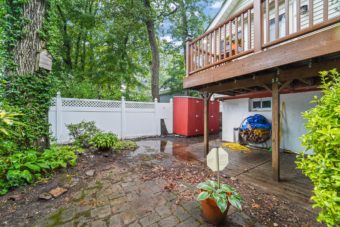 Deck & Yard -- Lighthouse Hill home for sale!