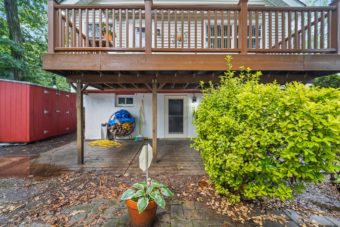 Deck -- Lighthouse Hill home for sale!